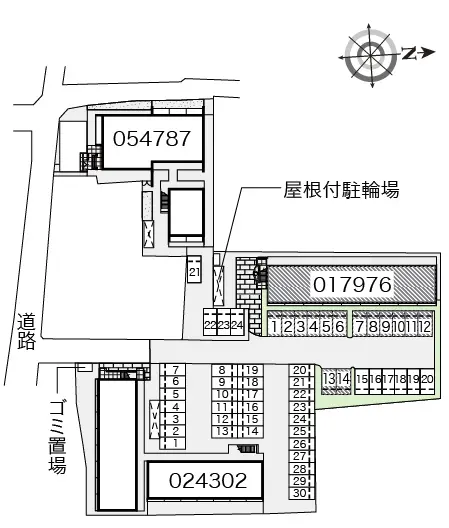 柳川市三橋町江曲　月極駐車場（LP）